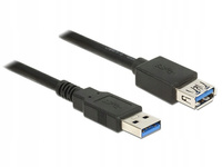 DELOCK Przedłużacz USB 3.0 3m AM-AF czarny