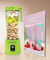 Zestaw Blender bezprzewodowy BlendyGo 3 zielony + Książka 70 przepisów