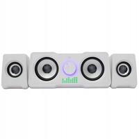 WhiteShark Głośniki komputerowe MOOD białe