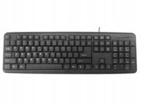 GEMBIRD Klawiatura Standardowa USB Czarna KB-U-103