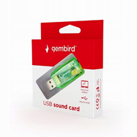 GEMBIRD Karta dzwiekowa Virtus SC-USB-01