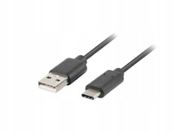 Kabel USB CM - AM 3.1 1.8m czarny, pełna miedź