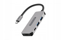 SITECOM Hub USB-C 4 por 2xUSB-A + 2XUSB-C 5Gbps