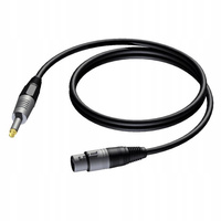 Kabel 6.3 mm złącze męskie mono - XLR żeński,