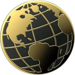 POPSOCKETS Uchwyt do telefonu Premium Enamel Globe Trotter