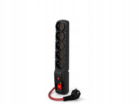 ACAR Listwa zasilająca F5 Power 3m 16A Czarna