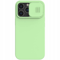 Etui CamShield Silky iPhone 13 Pro Miętowa