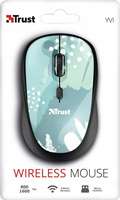 TRUST YVI WIRELESS BLUE BRUSH mysz komputerowa