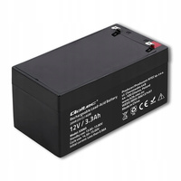 QOLTEC Akumulator AGM | 12V | 3.3Ah | max. 49.5A