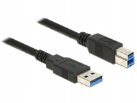 DELOCK Kabel USB 3.0 2m AM-BM czarny