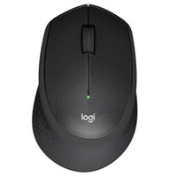 Logitech Mysz M330 Silent Plus bezprzewodowa czarna