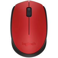 Logitech Mysz M171 bezprzewodowa czerwona