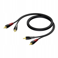 Kabel 2x RCA/Cinch Męski - 2x RCA/Cinch Męski 3
