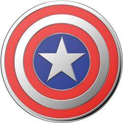 POPSOCKETS Uchwyt do telefonu Premium Enamel Captain America licencja