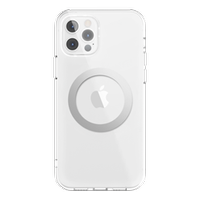 SwitchEasy Etui MagClear iPhone 12 Pro Max srebrne