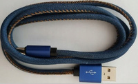 GEMBIRD Kabel USB 8 pin premium jeans 2 m