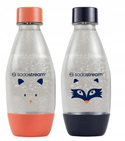 ZESTAW 2x BUTELKA BUTELKI 0,5L NA WODĘ SodaStream Fuse | DO ZMYWARKI