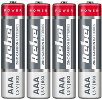 4szt BATERIA AAA BATERIE MAŁE PALUSZKI R3 R03 MOC